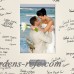 JDS Personalized Gifts Personalized Gift Wedding Wishes Signature Picture Frame JMSI1764
