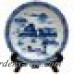 World Menagerie Christiane Decorative Plate in Ming Blue and White WLDM7665