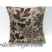 Red Barrel Studio Shan Chenille Jacquard Leaf Throw Pillow RDBT5980