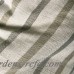 Gracie Oaks Hambleton Wide Stripe Luxury Decorative Linen Pillow Cover PHDD1128