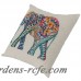 World Menagerie Aquin Elephant Throw Pillow WRMG9952