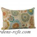 Bungalow Rose Squire Aqua Lumbar Pillow BGLS6680