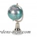 Charlton Home Cyan Marble and Plastic Globe CLRB6076