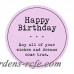Gracie Oaks Anis Happy Birthday Wish Jar GRKS4131