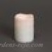 The Holiday Aisle Winter Frost White Flameless LED Dripping Wax Christmas Pillar Candle THDA6908