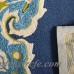 Mistana Iona Hand-Hooked Blue Indoor/Outdoor Area Rug MTNA3141