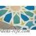 Waverly Sun n' Shade "Starry Eyed" Blue Indoor/Outdoor Area Rug WVY1835
