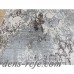 Bloomsbury Market One-of-a-Kind Pellegrino Modern Abstract Hand-Knotted Gray Area Rug OLRG2181