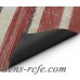 August Grove Haworth Rustic American Flag Doormat AGGR5127