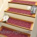 Bungalow Flooring Red/Black Stair Tread WDK1832