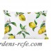 Charlton Home Fenderson Welcome Lemon Outdoor Lumbar Pillow HMW11498